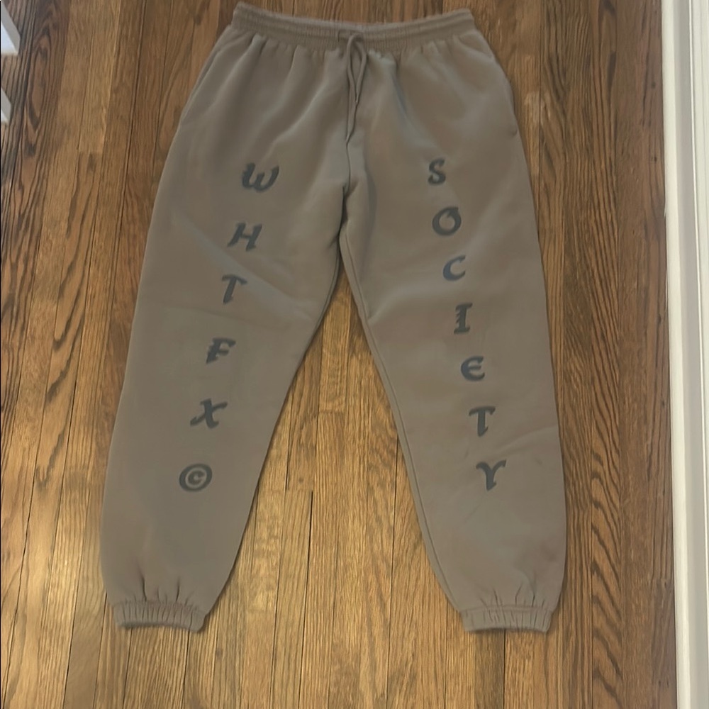 White Fox Boutique Tan Joggers